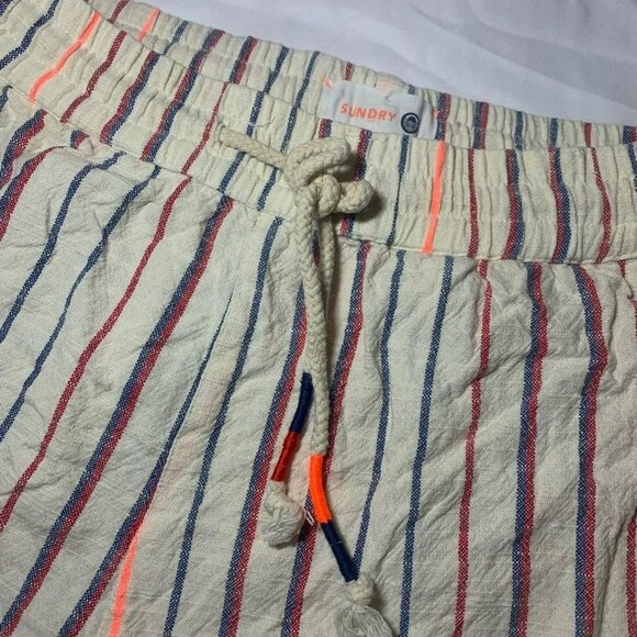 Sundry 100% Cotton Striped Shorts - Picture 5 of 7